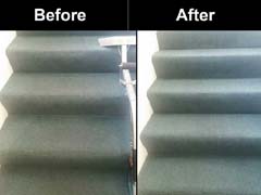 Carpet steam cleaning